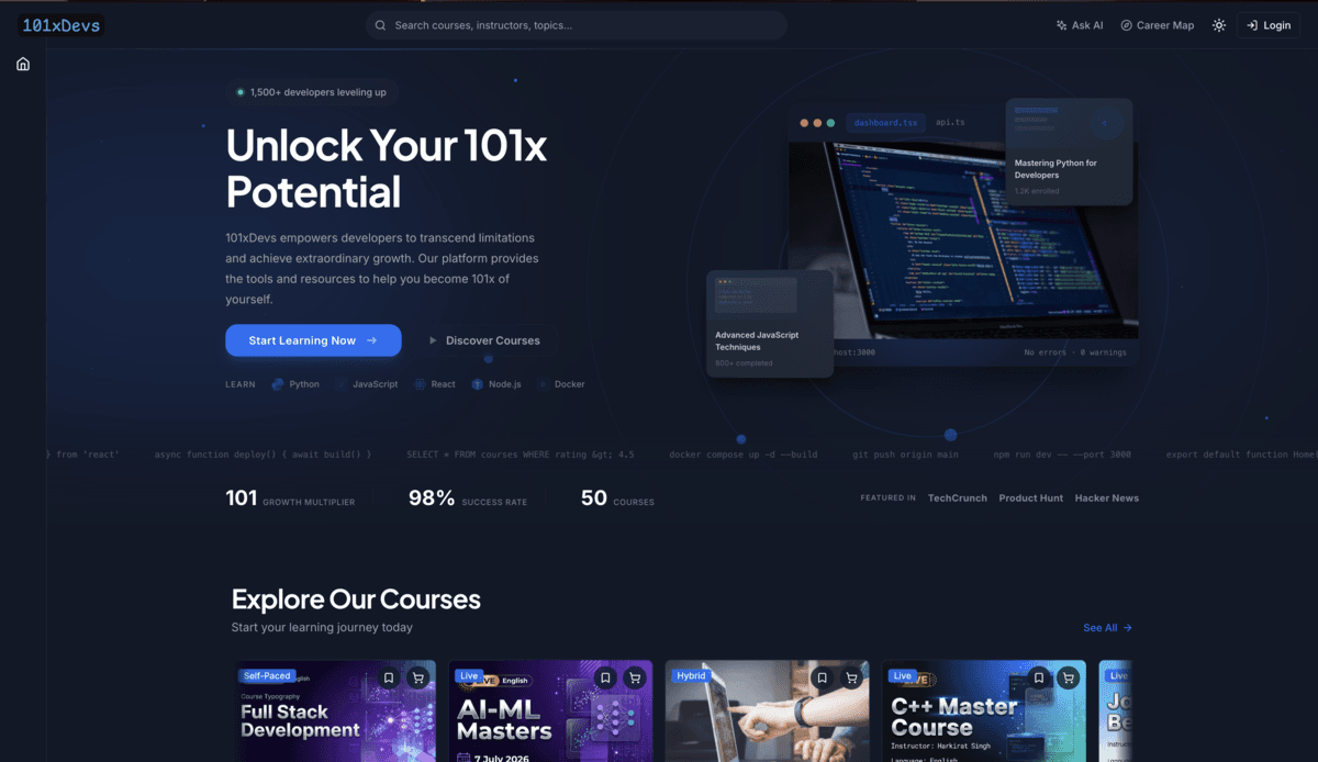 Developer Growth platform