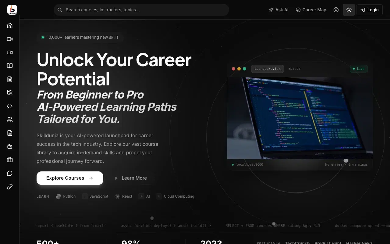 Skilldunia AI, a live academy running on Euron Systems