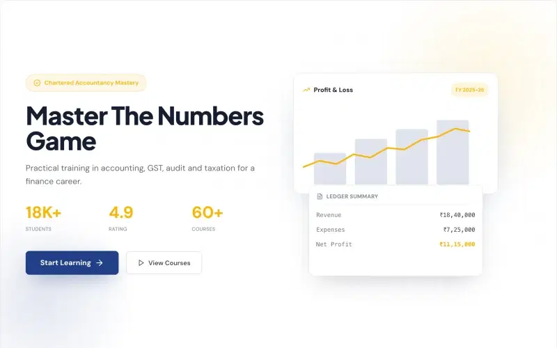 Accounting & CA template preview