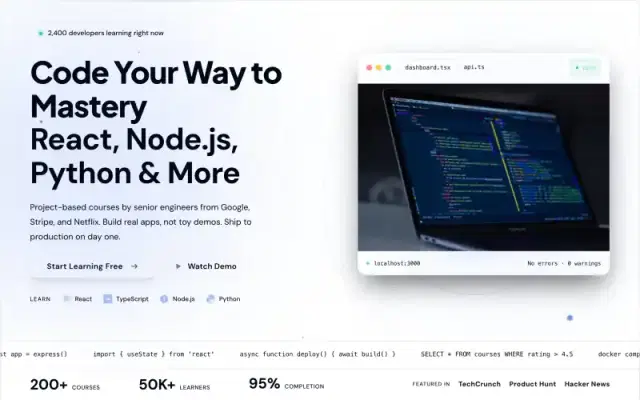 Code and Technology academy design