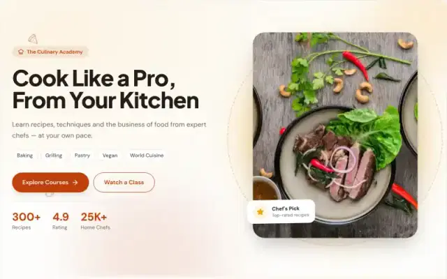 Cooking Academy academy design