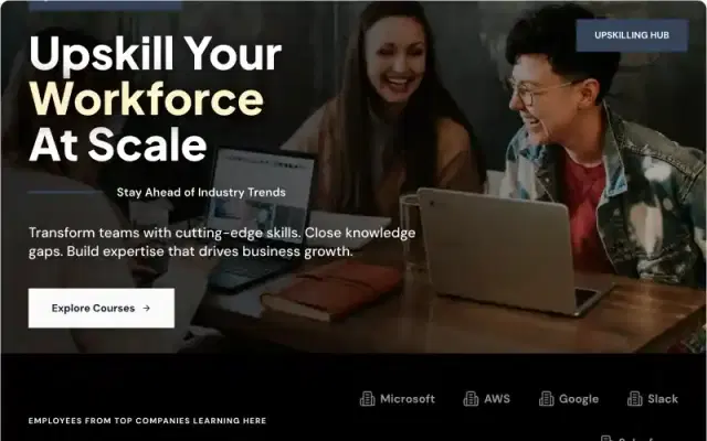 Corporate Upskilling academy design