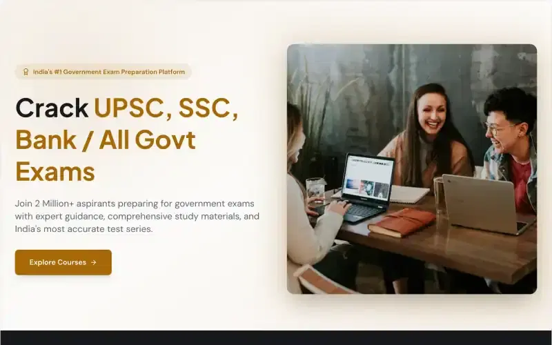 Government Exam Prep template preview