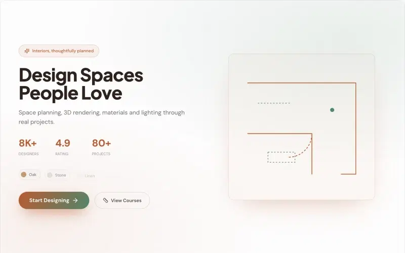 Interior Design template preview