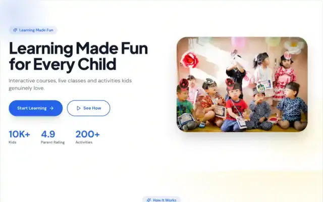 Kids Learning academy design