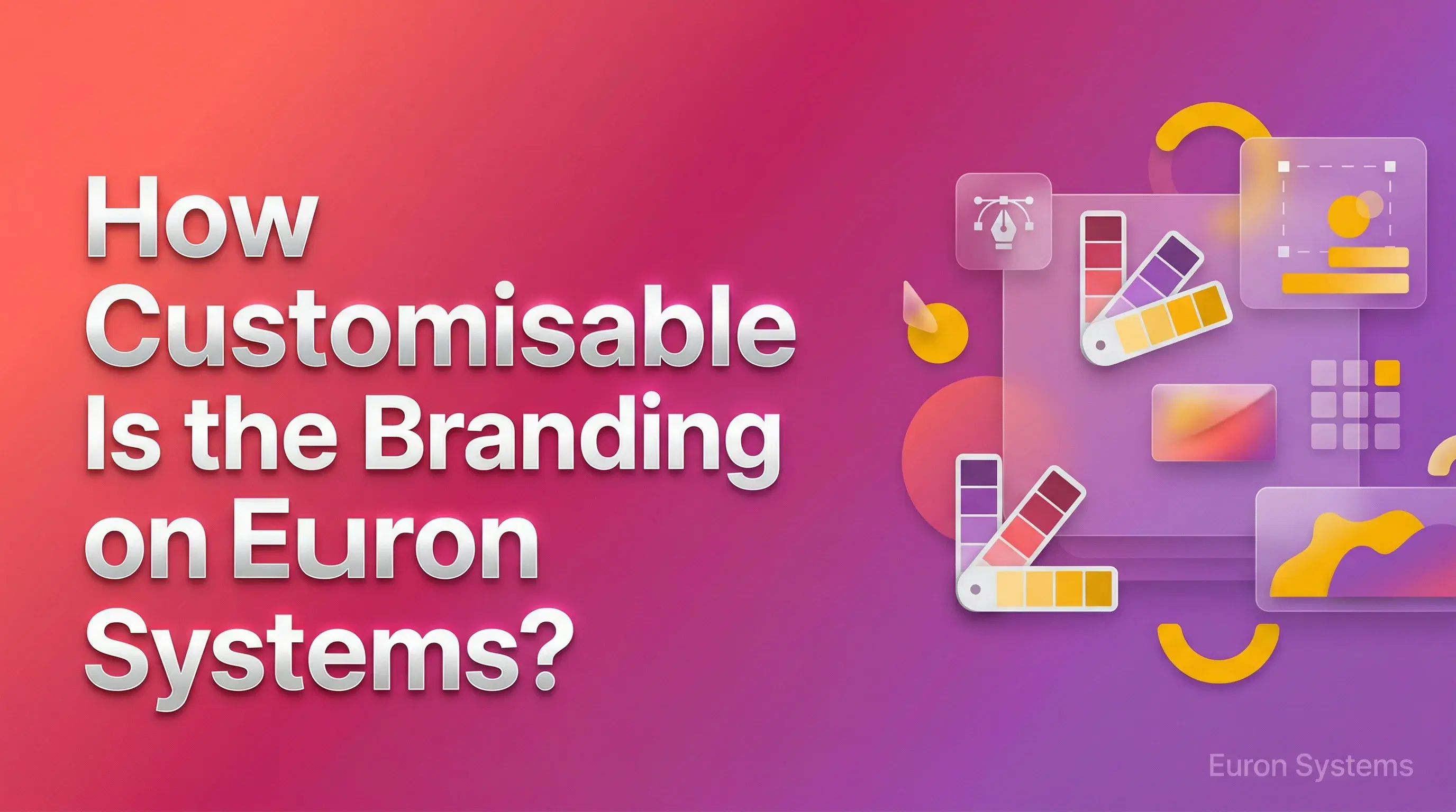 custom branding white label LMS platform with logo colors and domain on Euron Systems