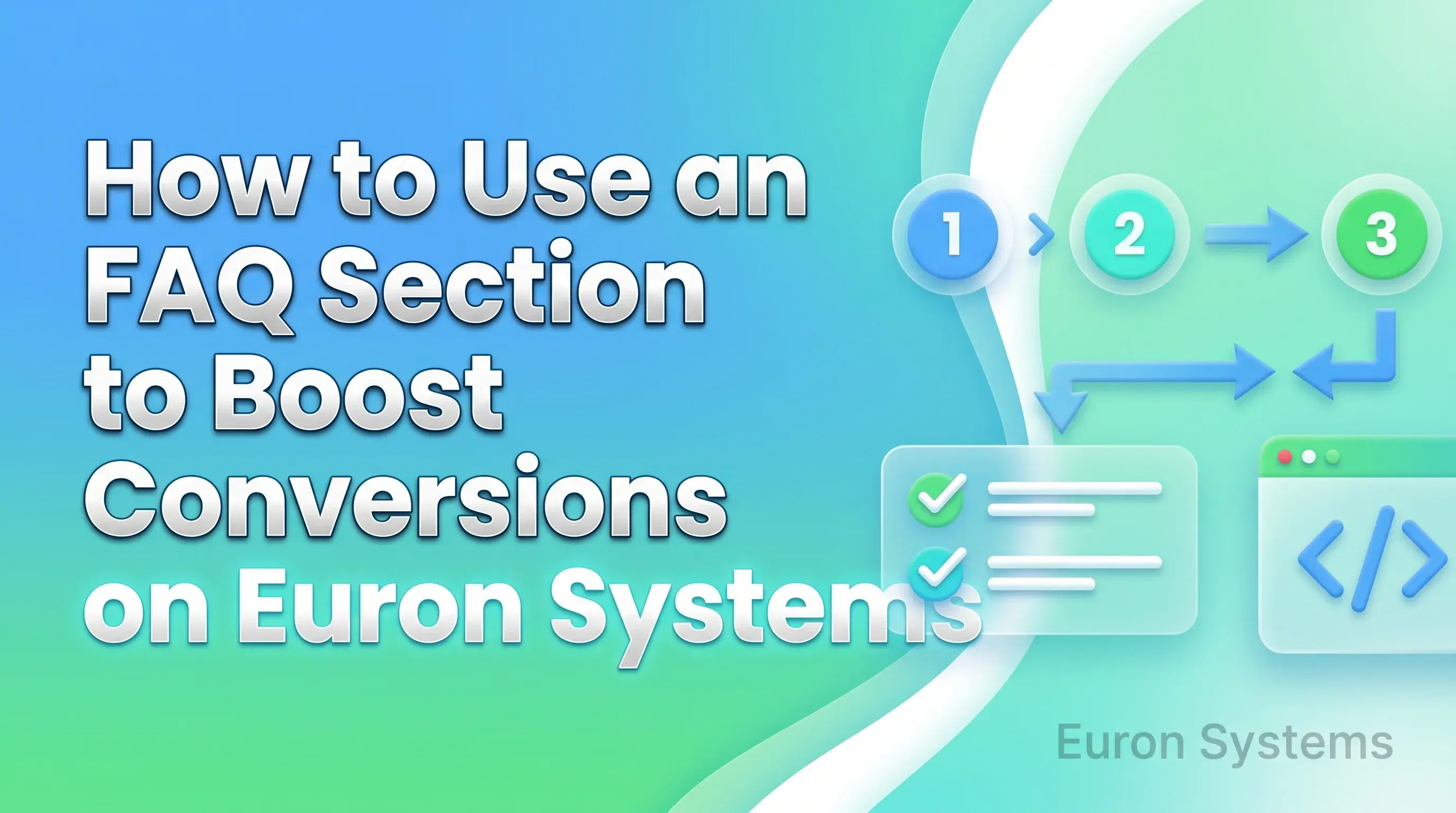 FAQ section on Euron Systems page answering student questions to boost conversions