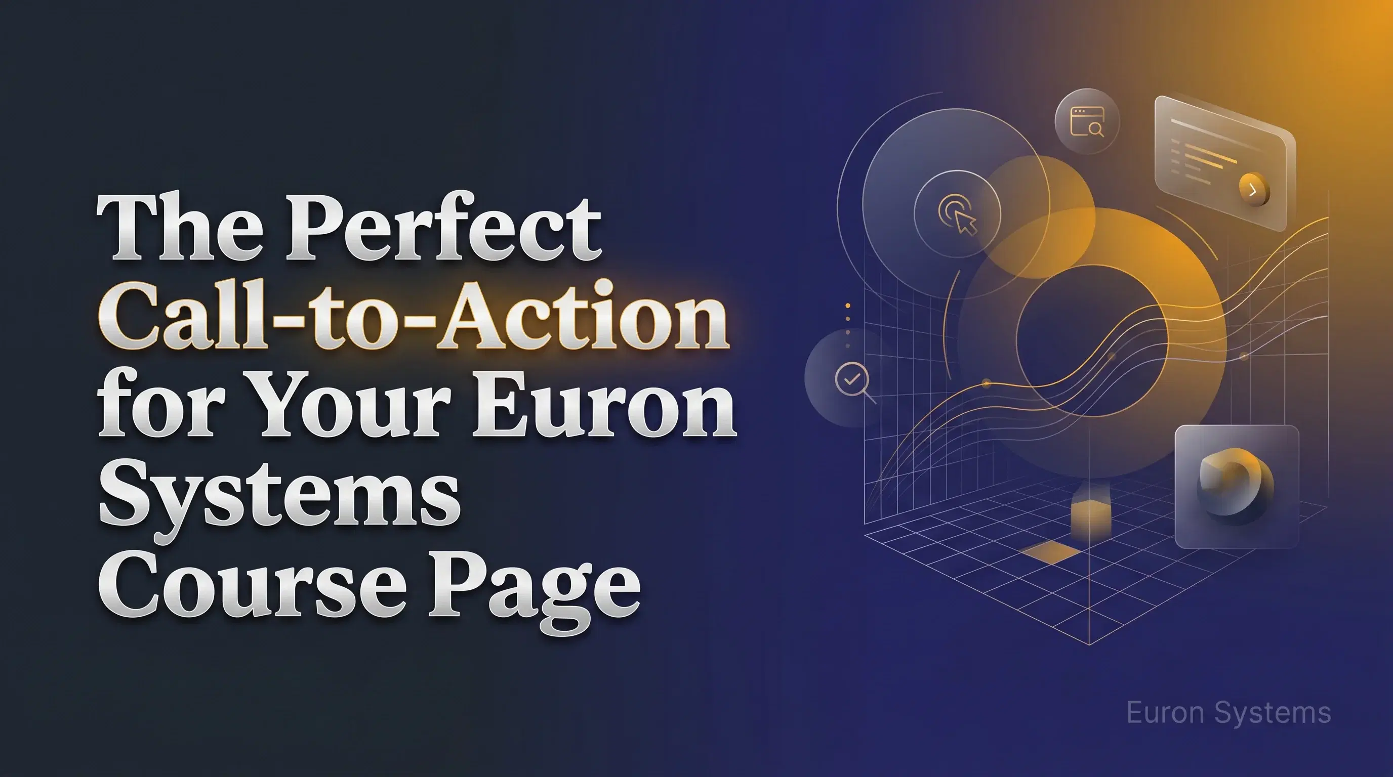 call to action button on Euron Systems course page designed to increase clicks and enrollments