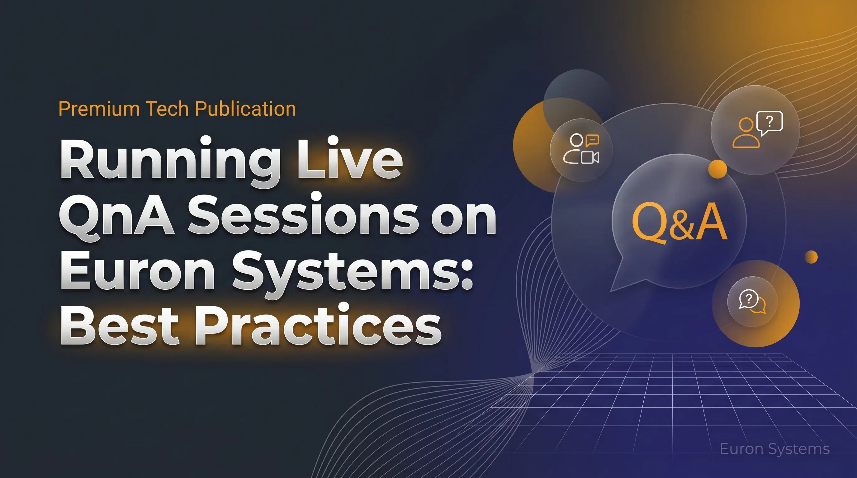 live Q&A session on Euron Systems with educator interacting and answering student questions in real time