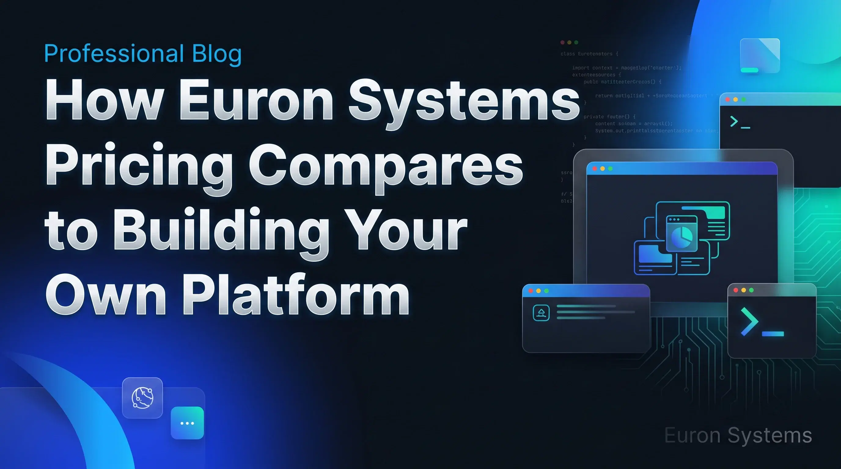 comparison of Euron Systems pricing vs custom LMS development cost showing scalability and investment differences