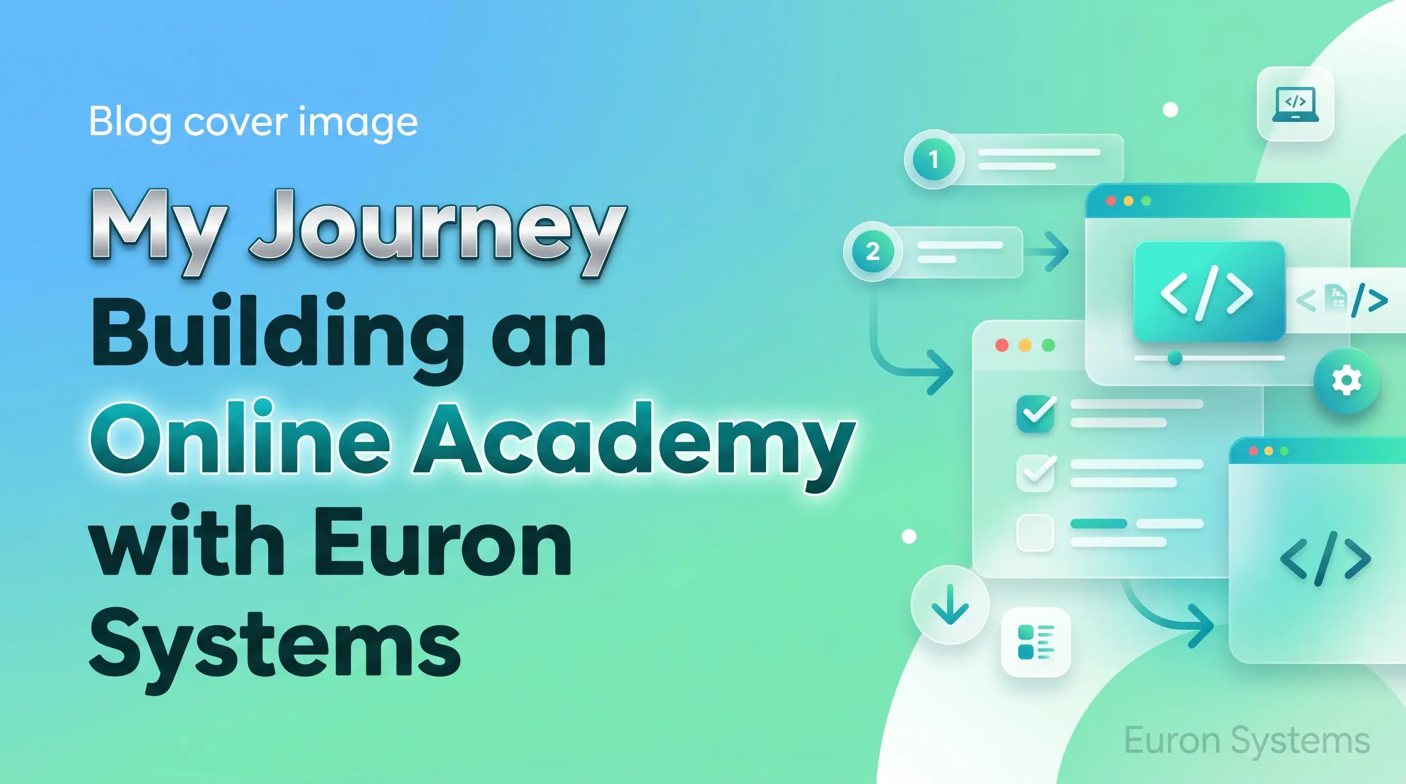 educator sharing journey of building online academy and growing teaching business using Euron Systems platform