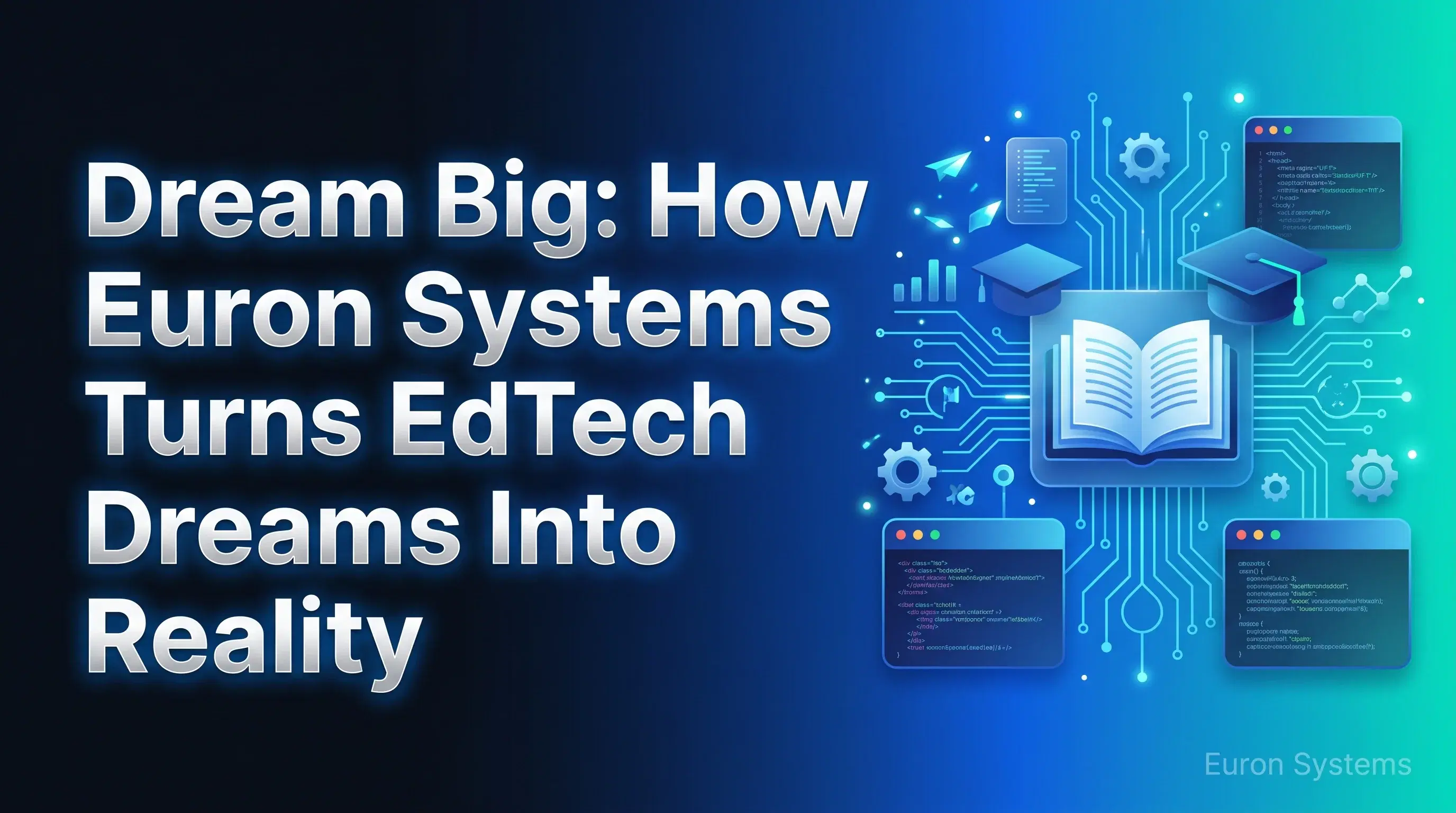 educator building and scaling online academy using Euron Systems to turn edtech dreams into reality