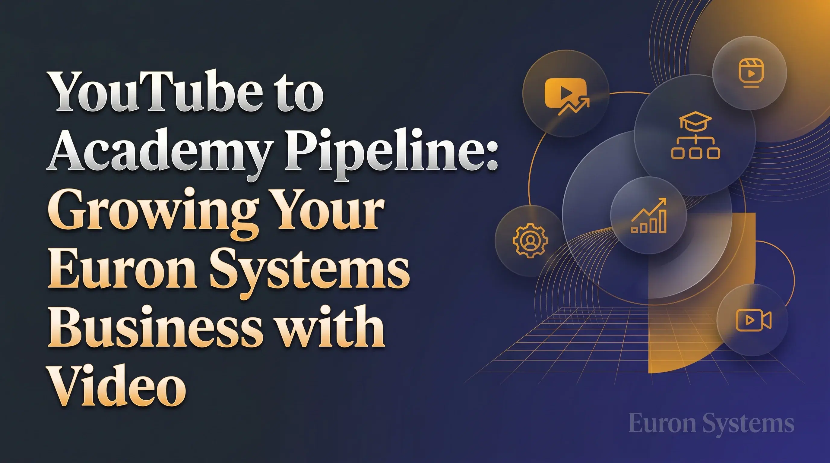 YouTube to academy pipeline using Euron Systems converting video viewers into paying students