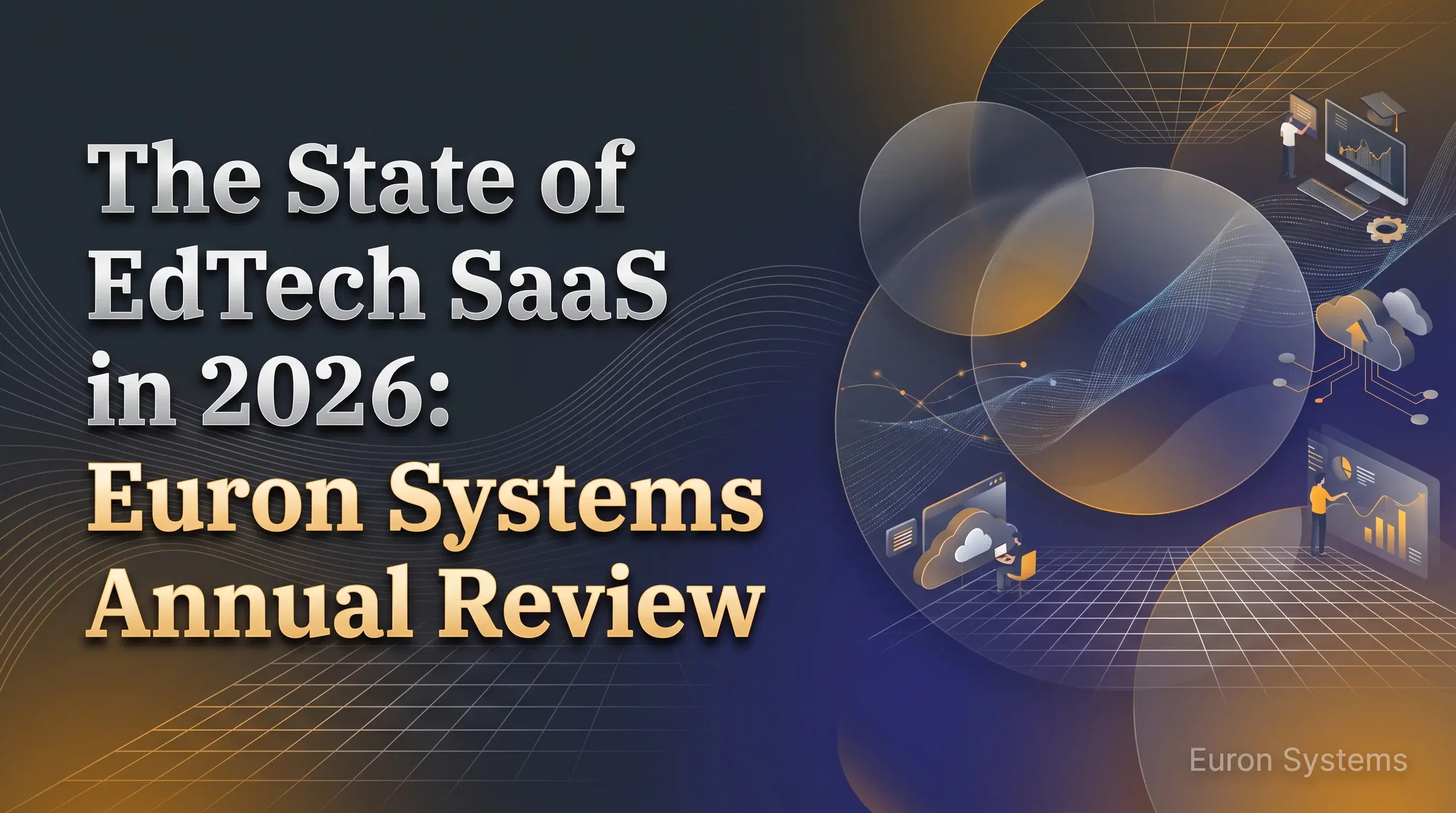 EdTech SaaS trends 2025 with Euron Systems showing growth innovation and future of online education platforms