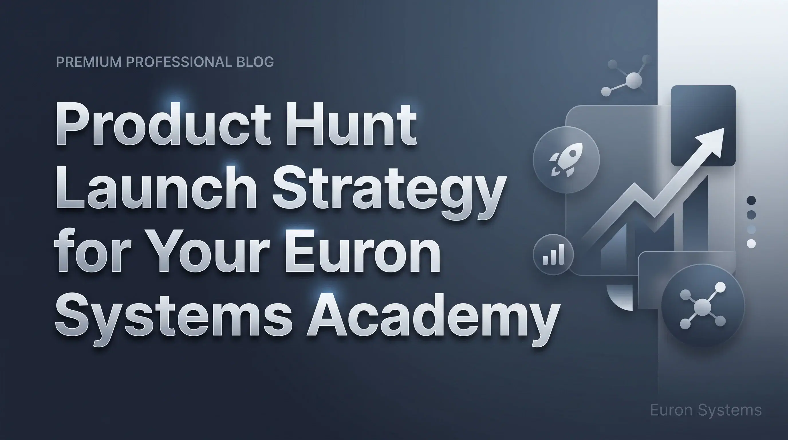 product hunt launch strategy for Euron Systems academy gaining visibility and early users