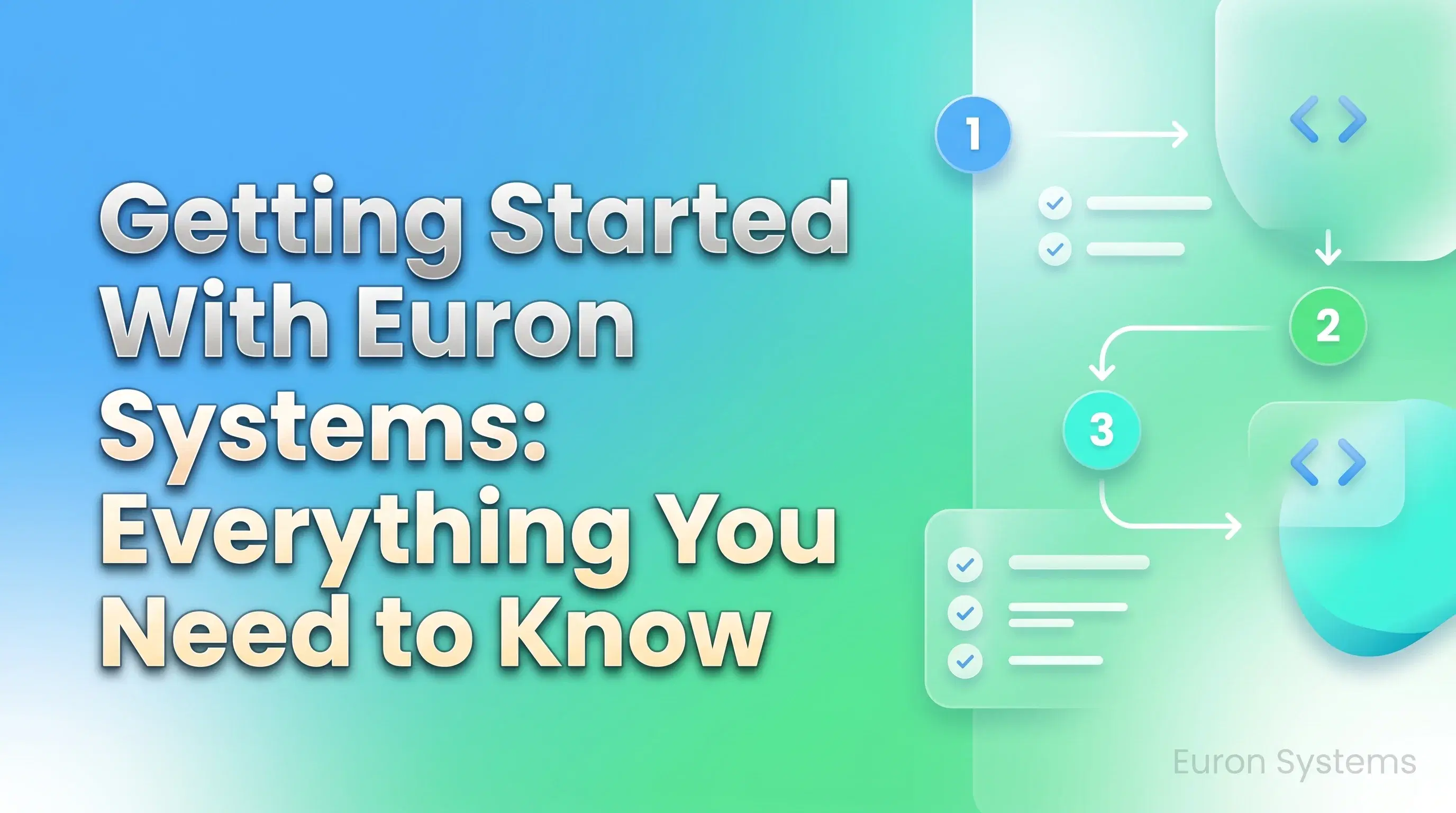 beginner getting started with Euron Systems setting up online academy and creating courses