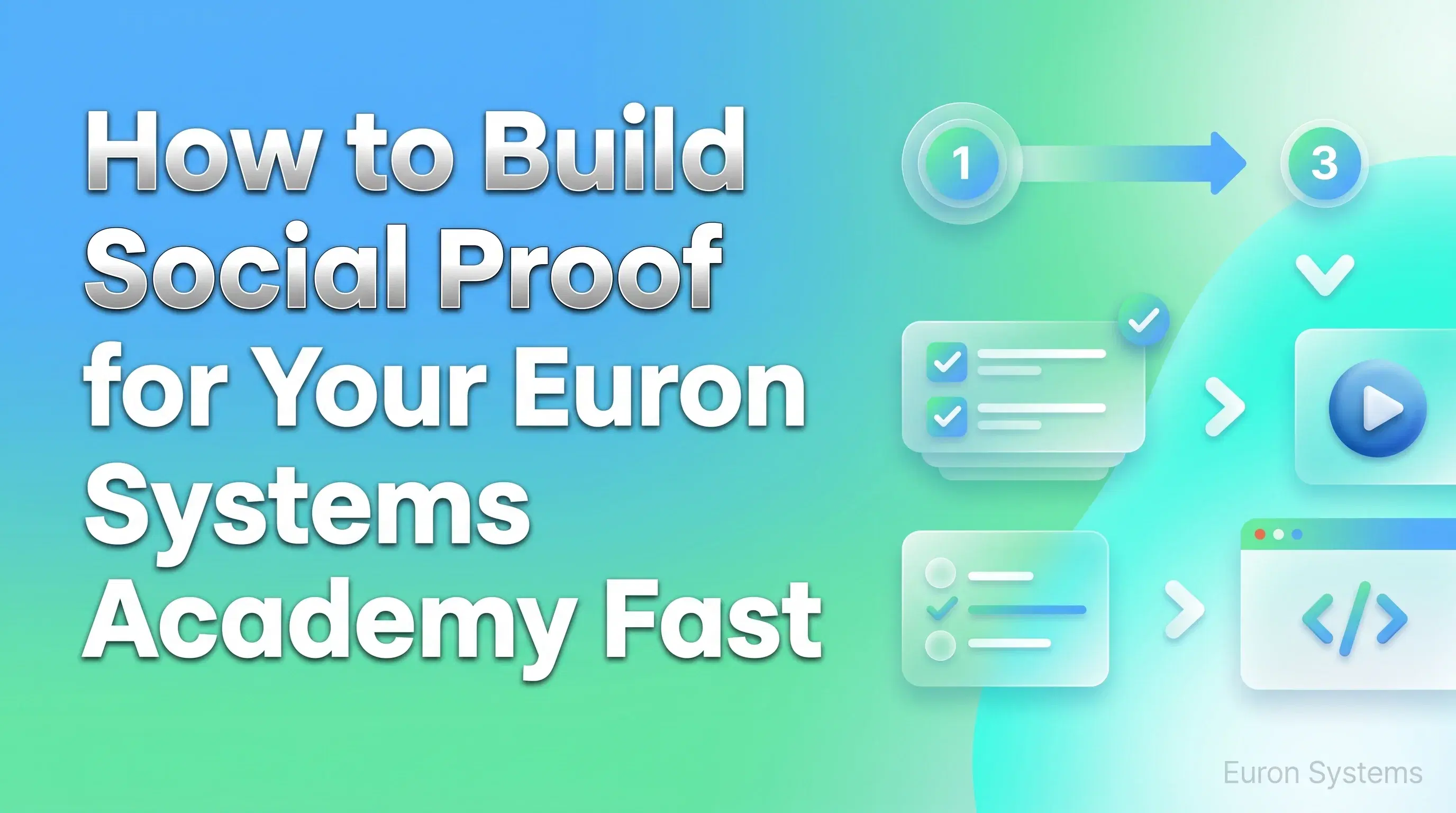 social proof on Euron Systems showing testimonials reviews and student success stories for credibility