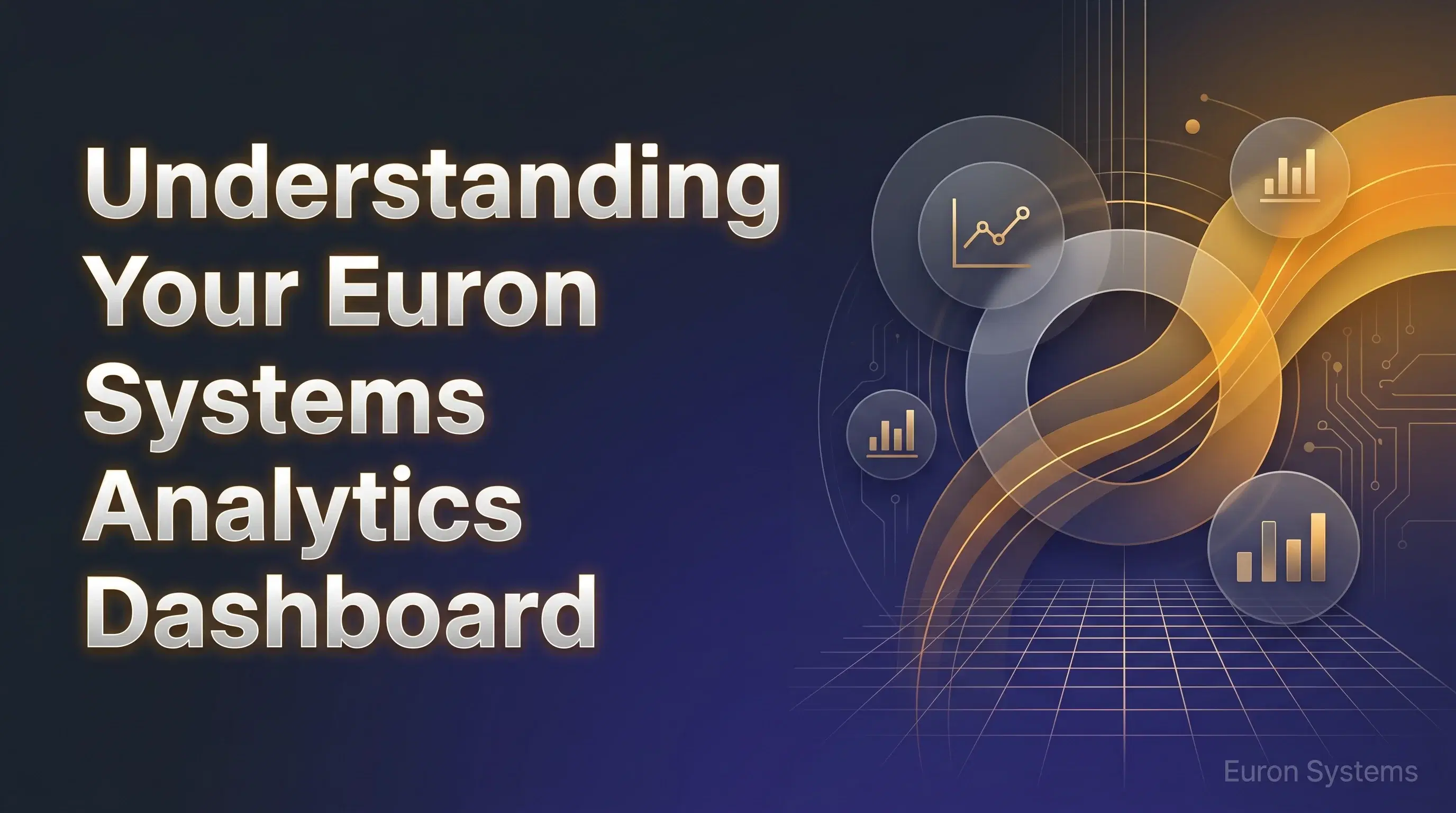 Euron Systems analytics dashboard showing metrics performance tracking and insights for online academy growth